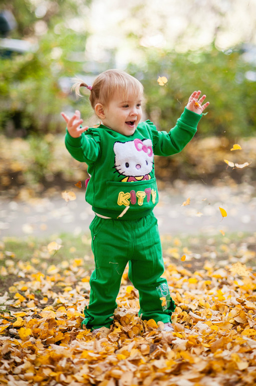 Девочка в парке