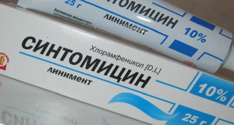 Синтомициновая мазь: предназначение и инструкция по применению для детей