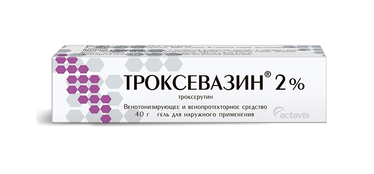 Наружное средство при ушибах и травмах — мазь Троксевазин: инструкция по применению для детей